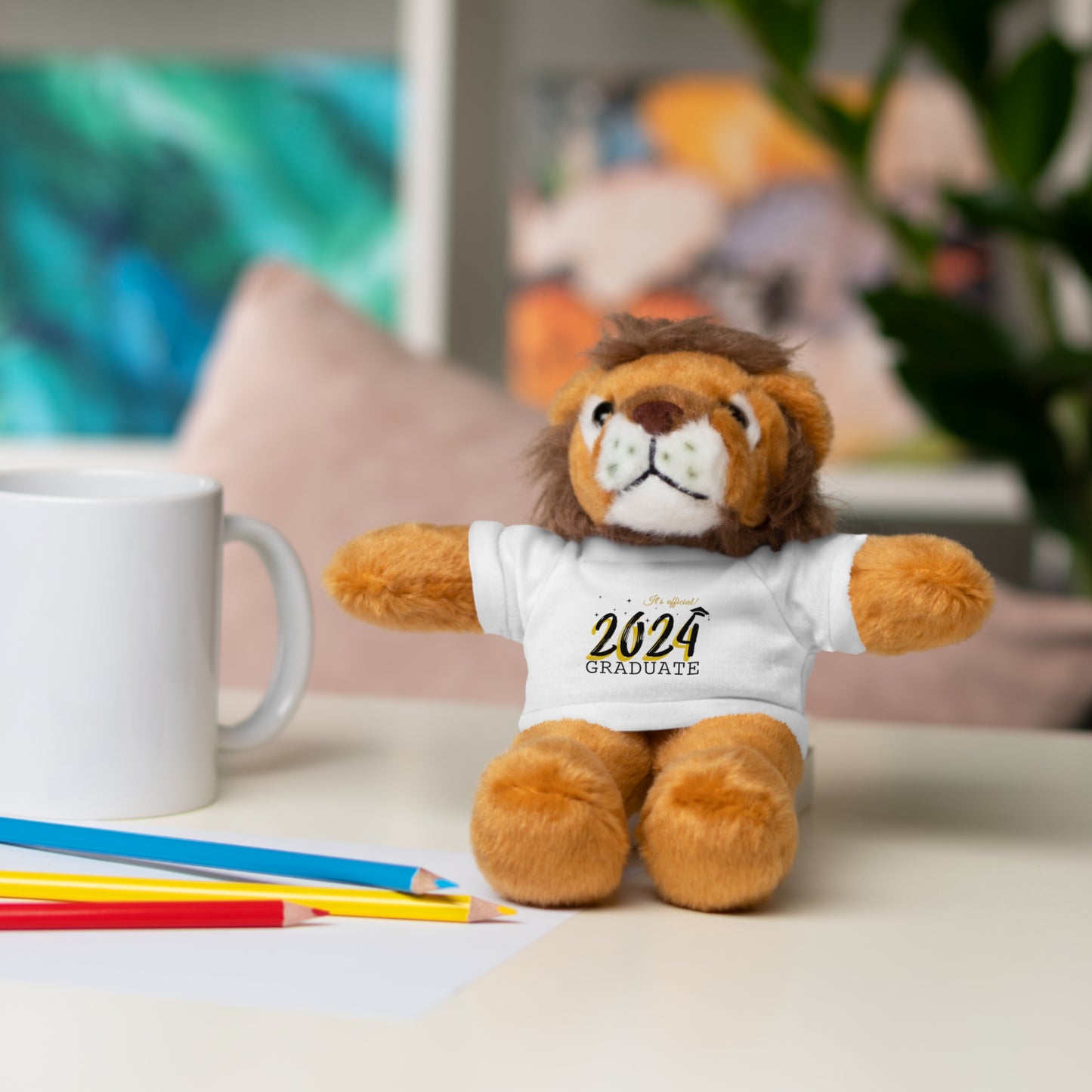 2024 Graduate Stuffed Animals with Tee