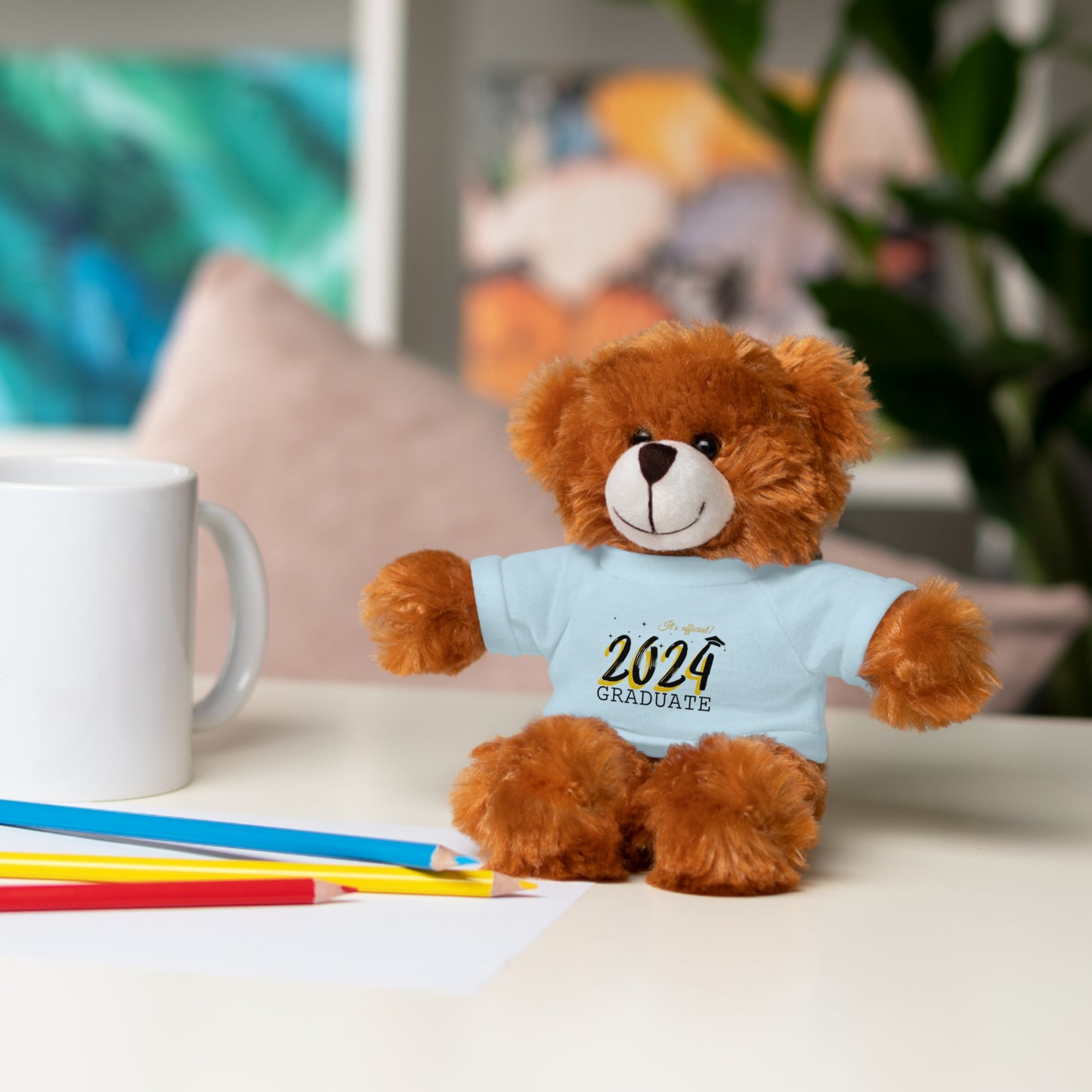 2024 Graduate Stuffed Animals with Tee