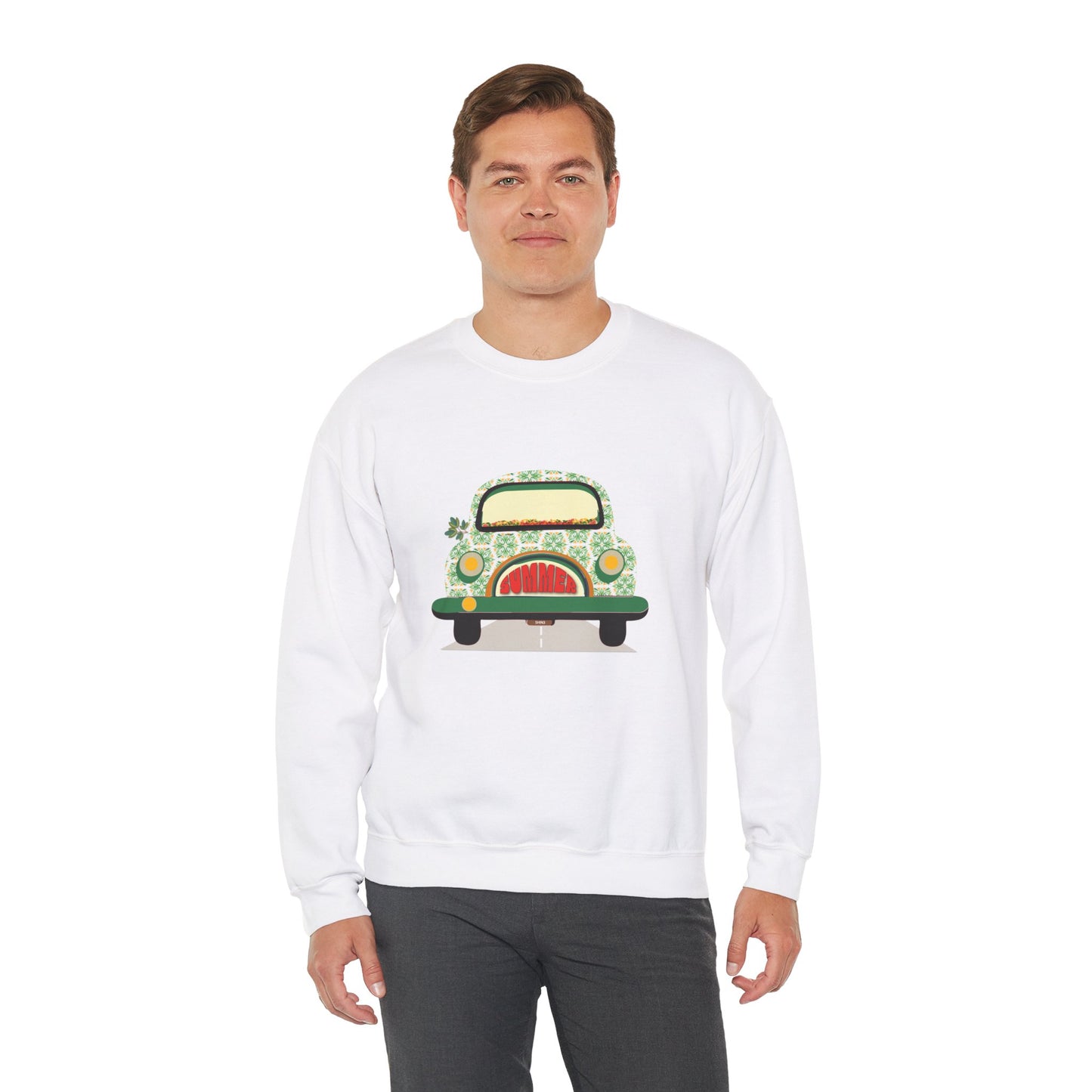 Summer Car Unisex Heavy Blend™ Crewneck Sweatshirt