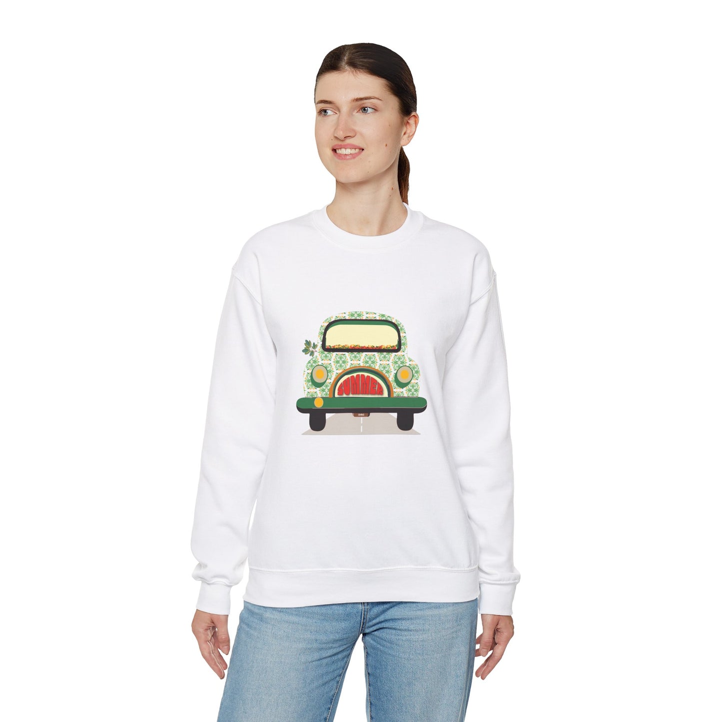 Summer Car Unisex Heavy Blend™ Crewneck Sweatshirt