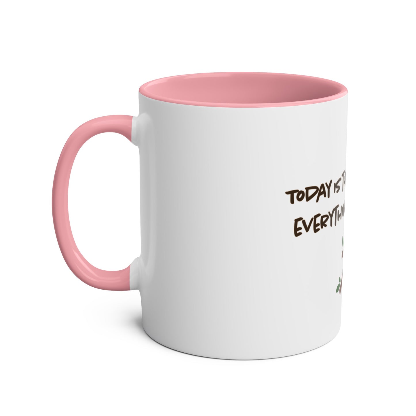 Tomorrow Two-Tone Coffee Mugs, 11oz