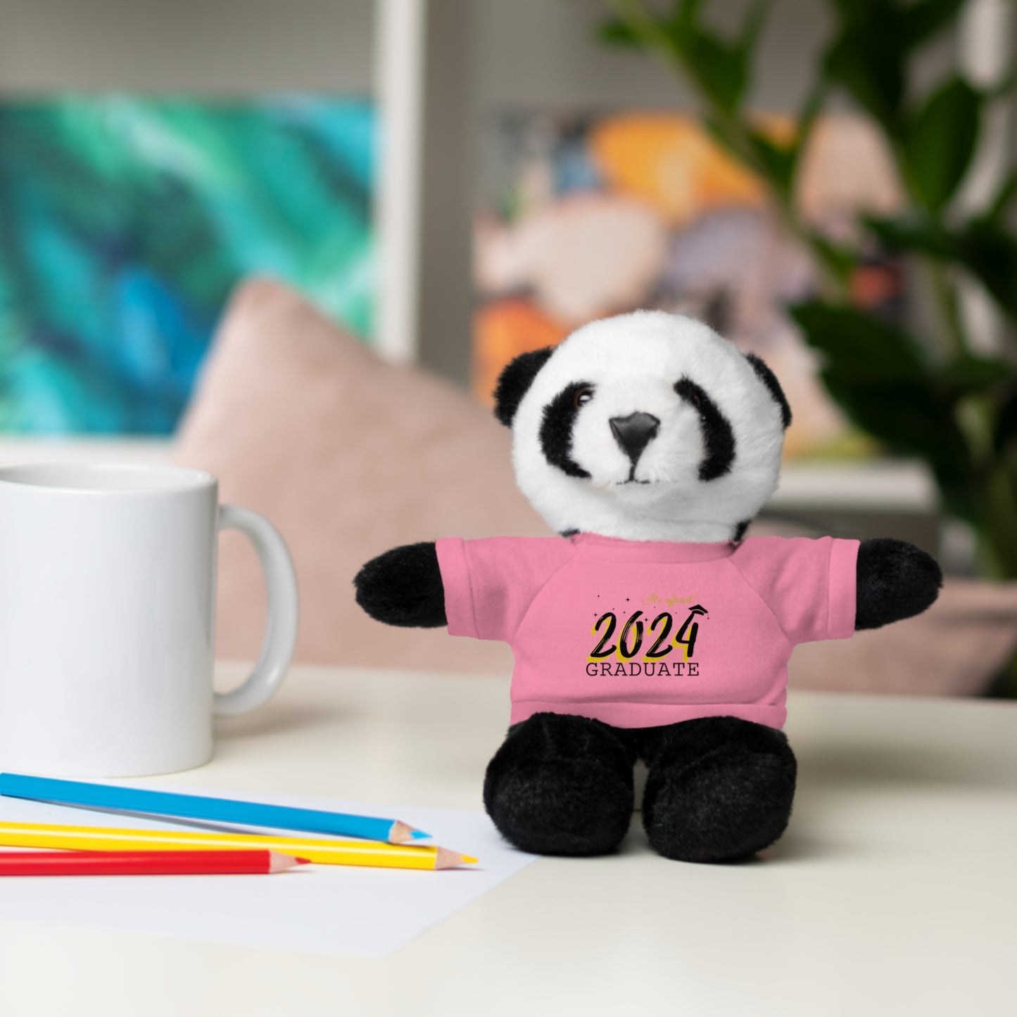 2024 Graduate Stuffed Animals with Tee