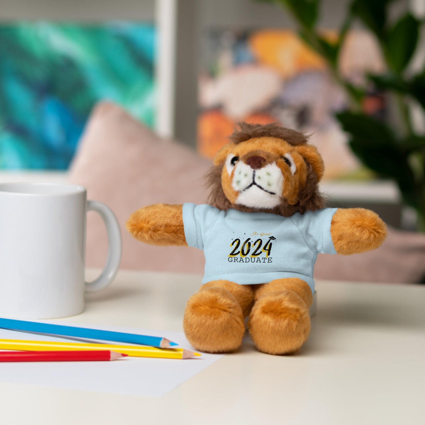 2024 Graduate Stuffed Animals with Tee