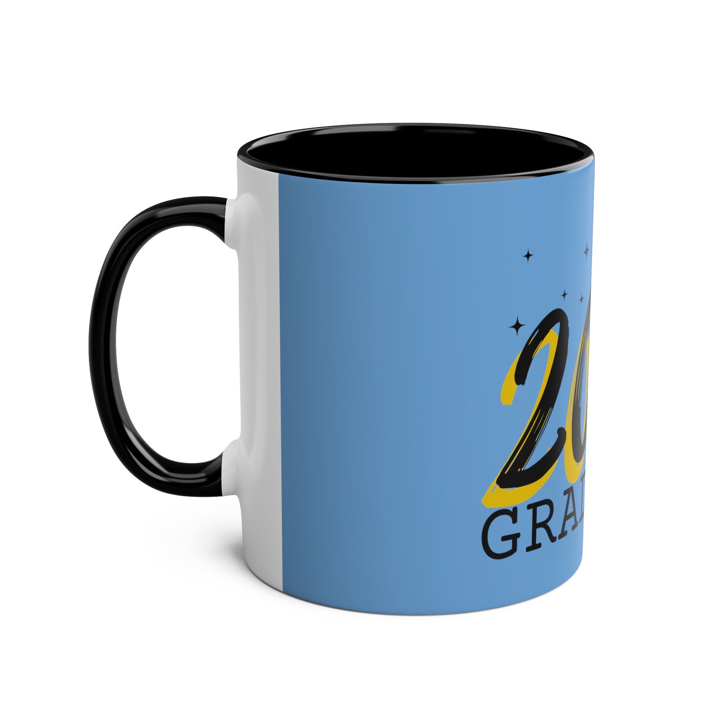 Graduate 2024 Two-Tone Coffee Mugs, 11oz