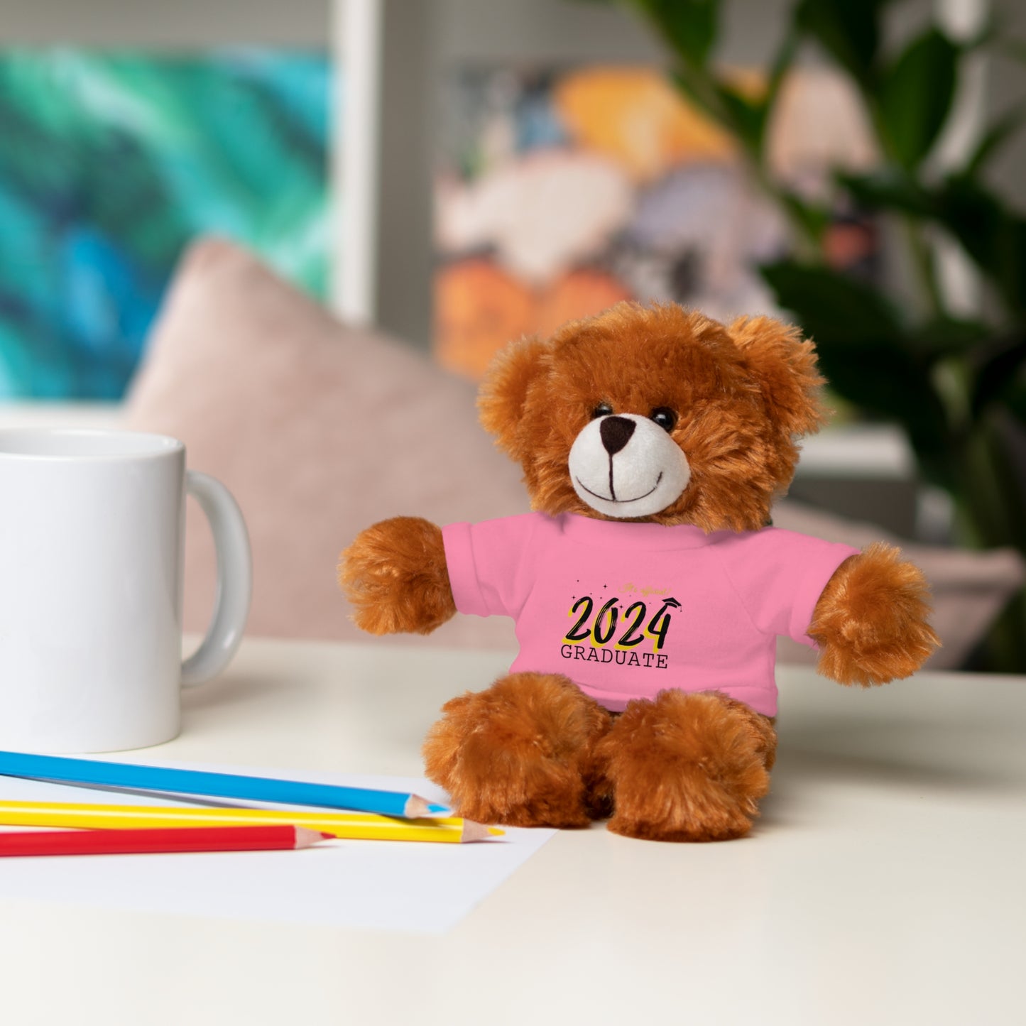 2024 Graduate Stuffed Animals with Tee