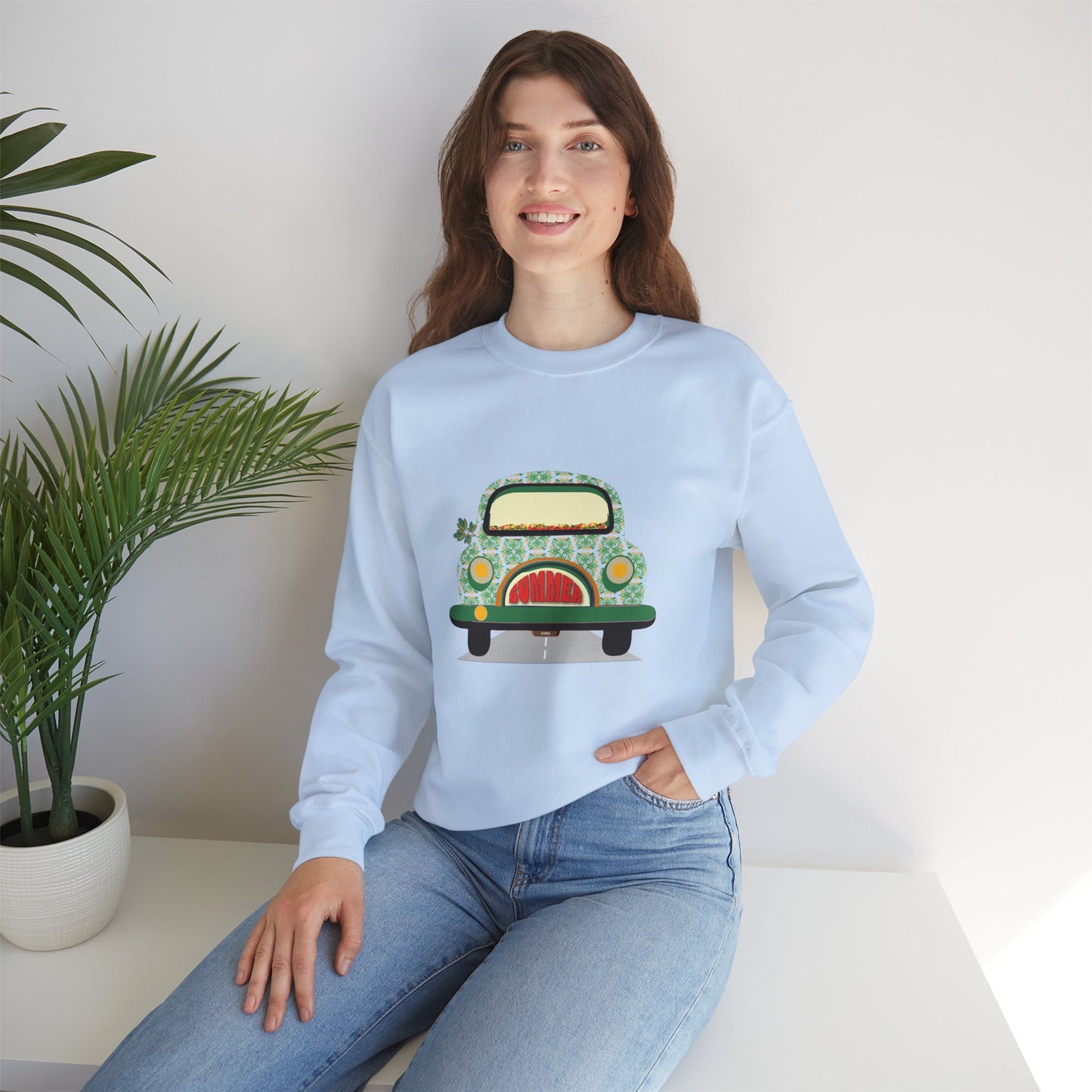 Summer Car Unisex Heavy Blend™ Crewneck Sweatshirt