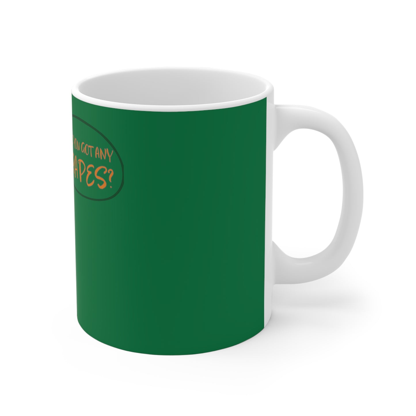 Duck 11oz Green Mug