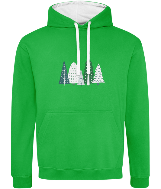 Unisex Christmas Trees Hoodie