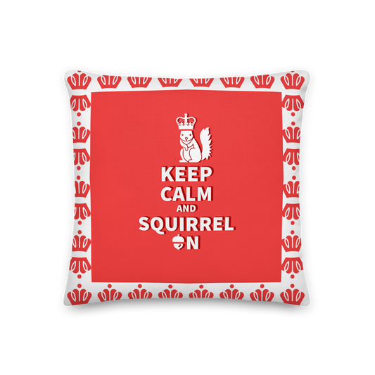 Royal Squirrel Premium Pillow