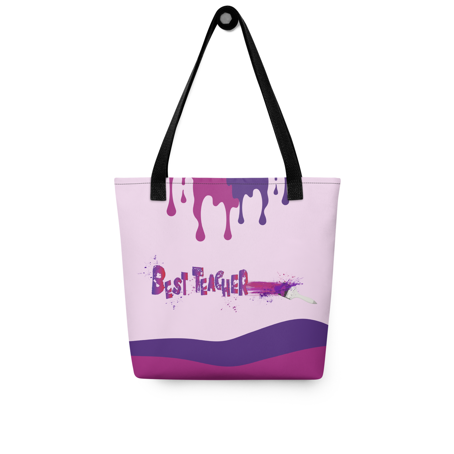 Best Teacher Paintbrush Tote bag