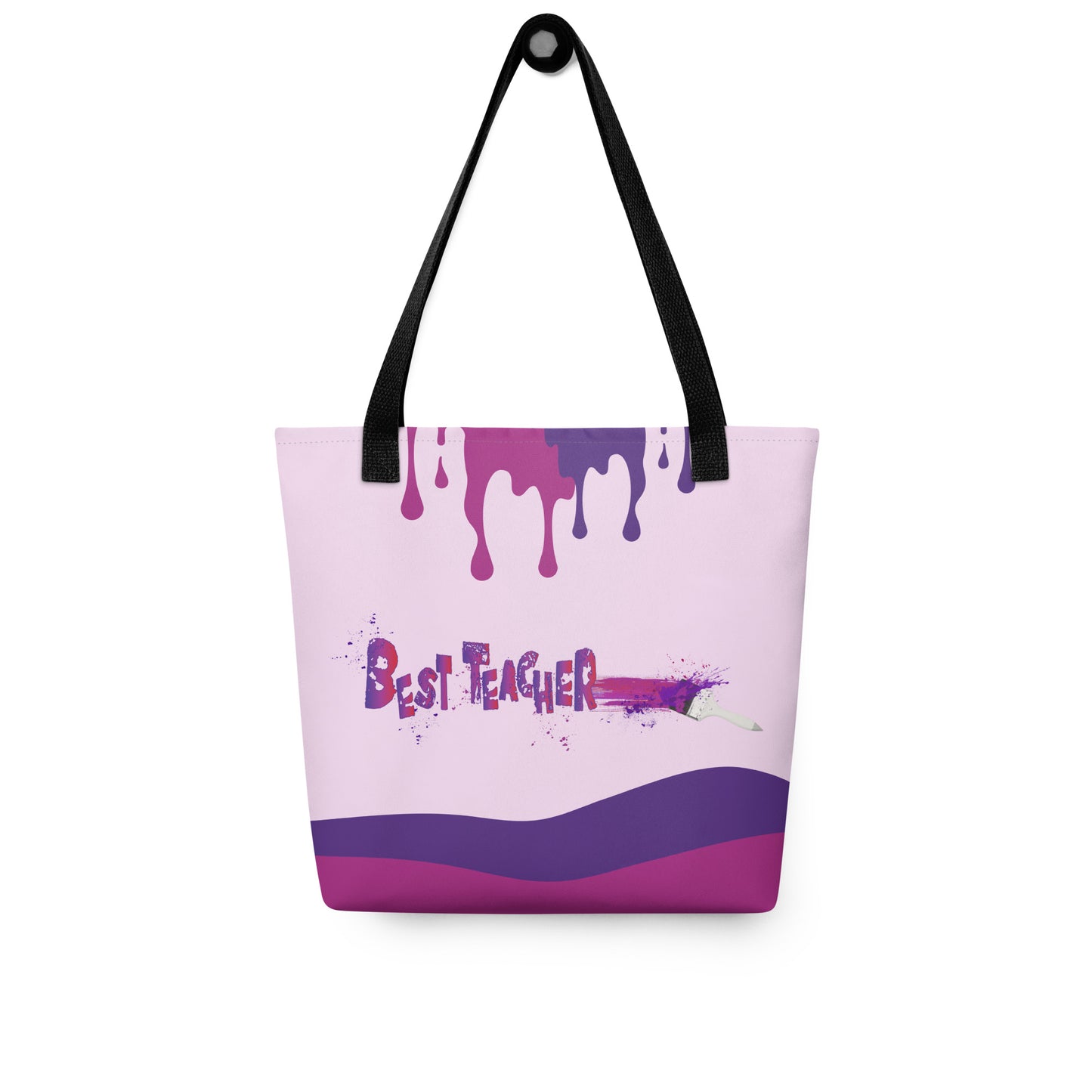 Best Teacher Paintbrush Tote bag